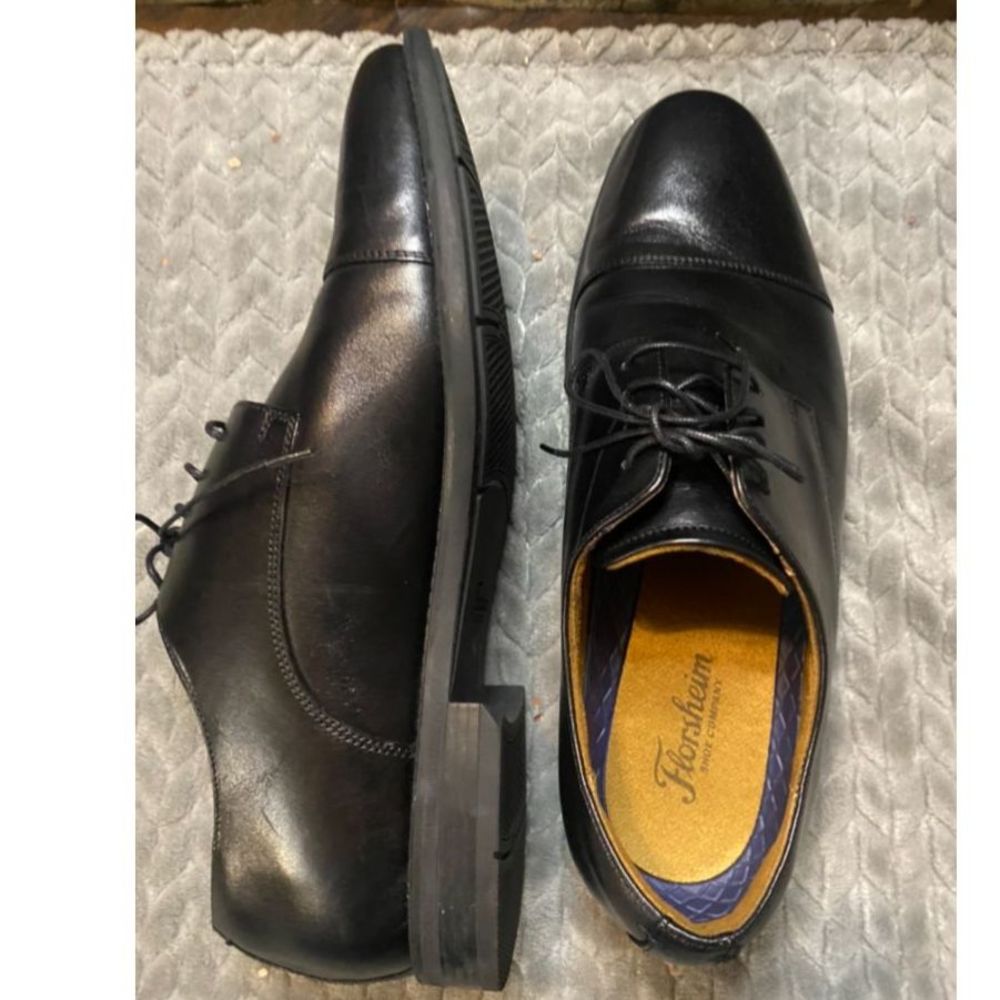 Florsheim Santucci Oxford-Puntale, Uomo, Cognac, 41 EU